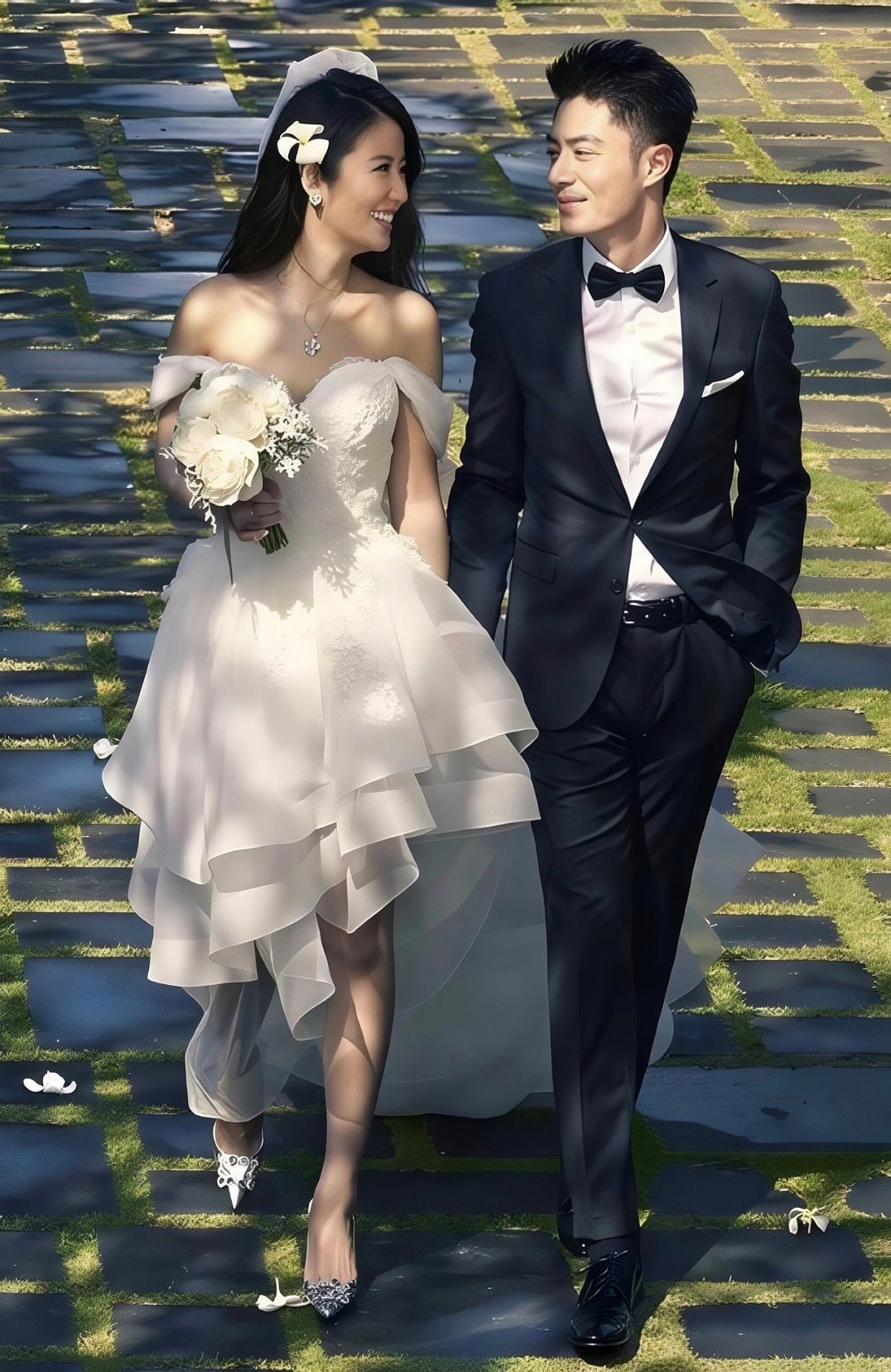 林心如自曝曾劝霍建华做医美被拒，透露“他是一块肥皂洗全身”最近，林心如在一次活动
