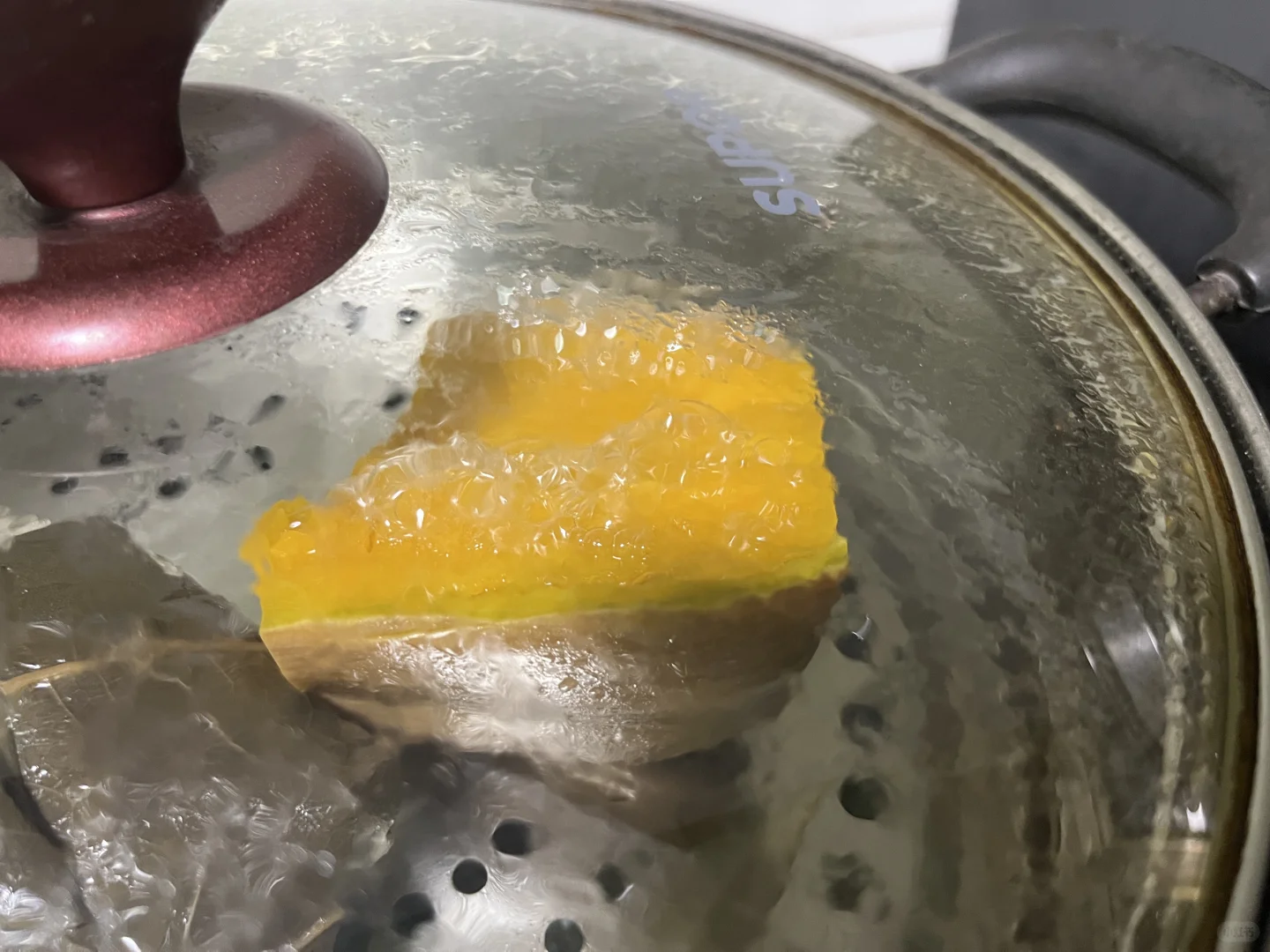 为什么蒸南瓜会这样啊