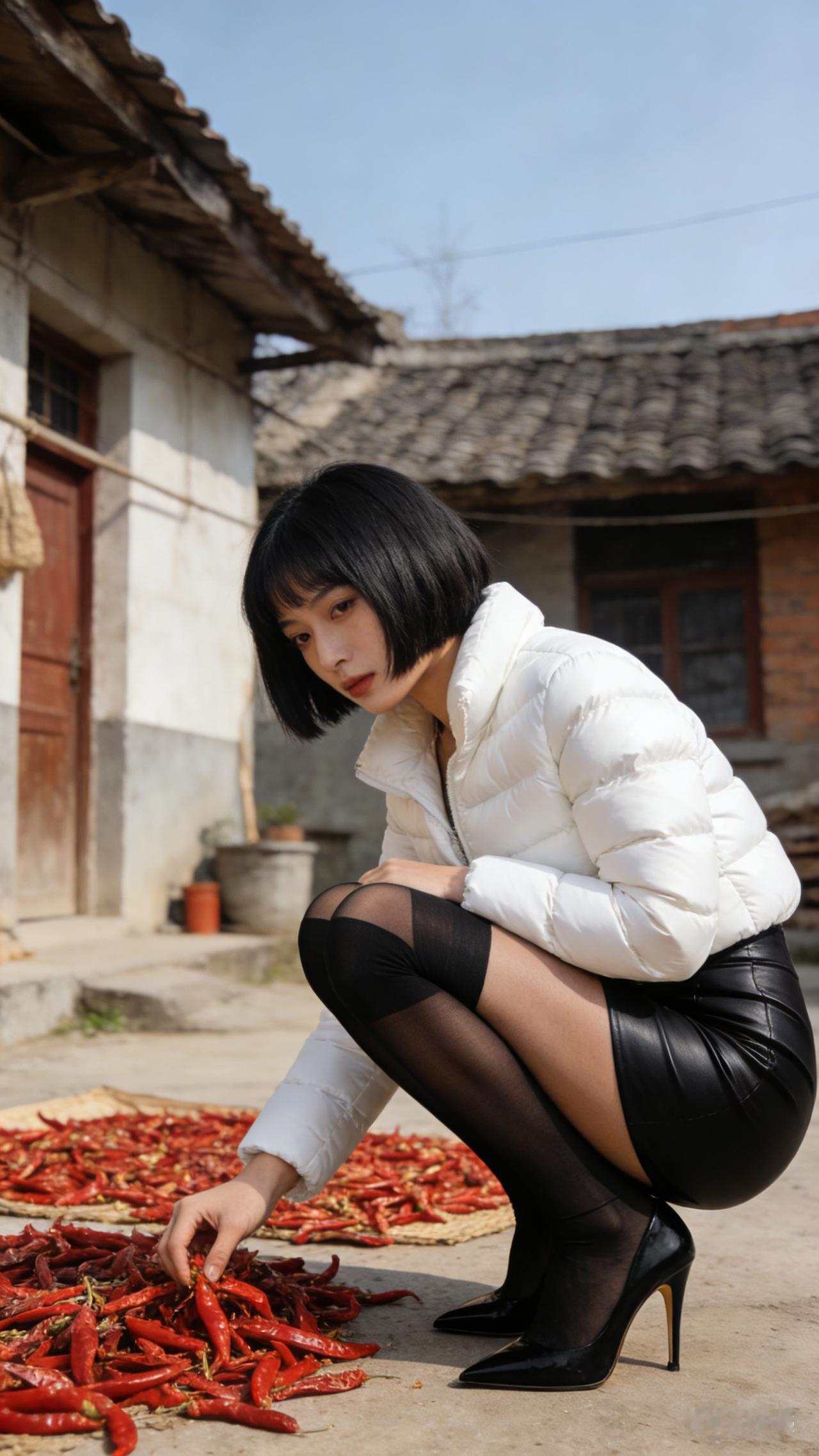 该结婚的年龄，自己回家干活了。