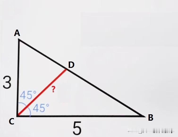 中考数学必刷题，几何题：
如图所示，在直角△ABC中，∠C=90°，AC=3，B