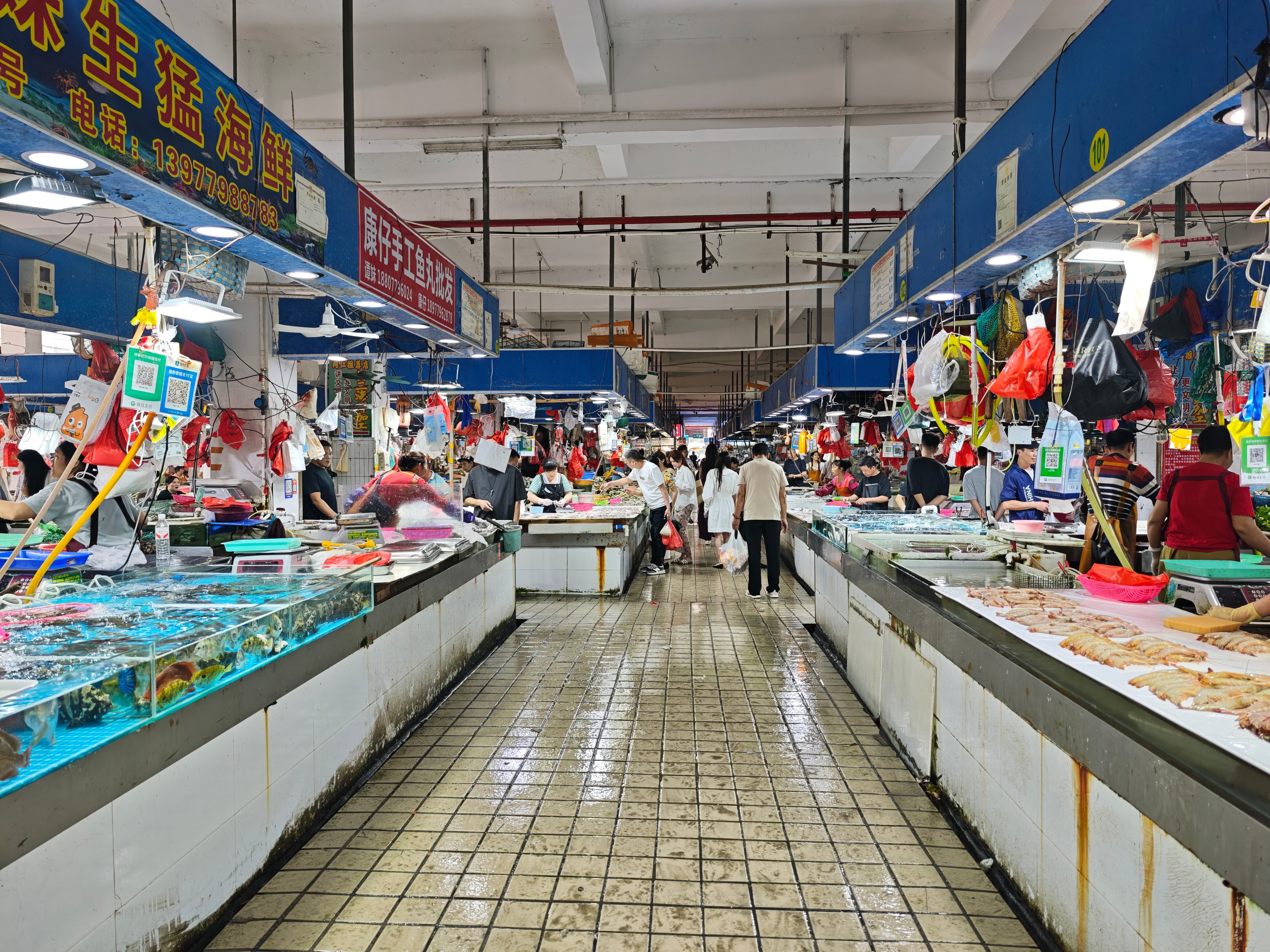 买了几个海海海海海…鲜，花了200块，加工费80。 