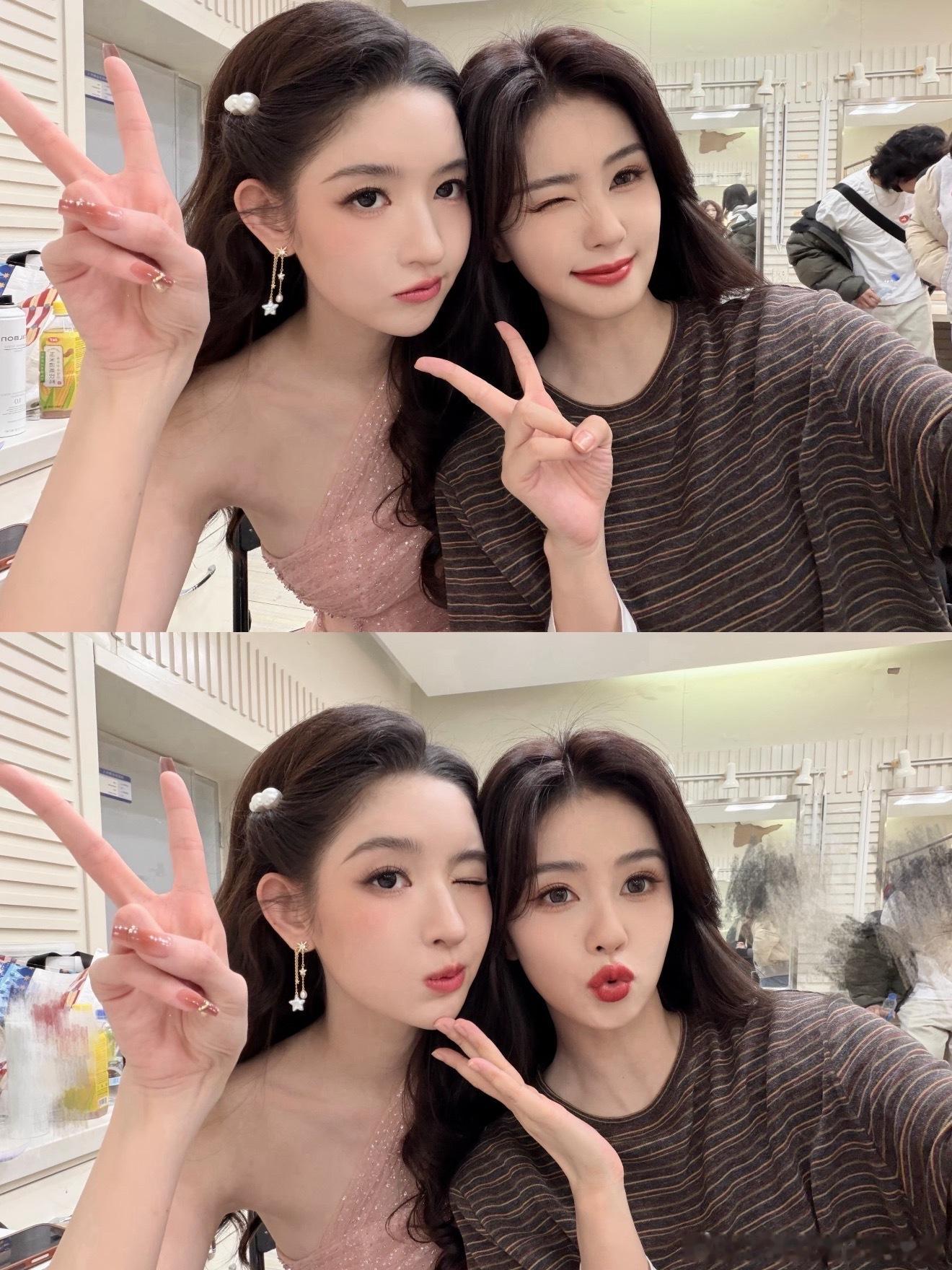 白鹿王玉雯可以不化妆见面的关系女生友谊天花板被白鹿王玉雯拿捏啦！敢于素颜碰面，不