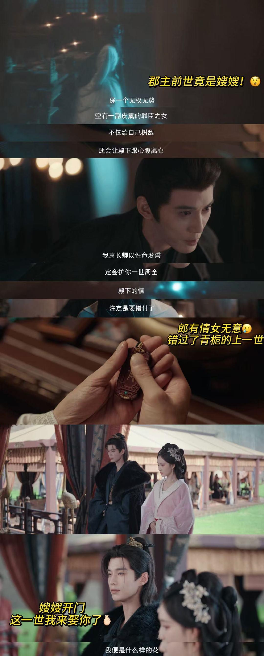 嫂嫂开门这一世我来娶你 第一次见面沈汐和救了萧长赢，那时候老九还满心防备觉得她别