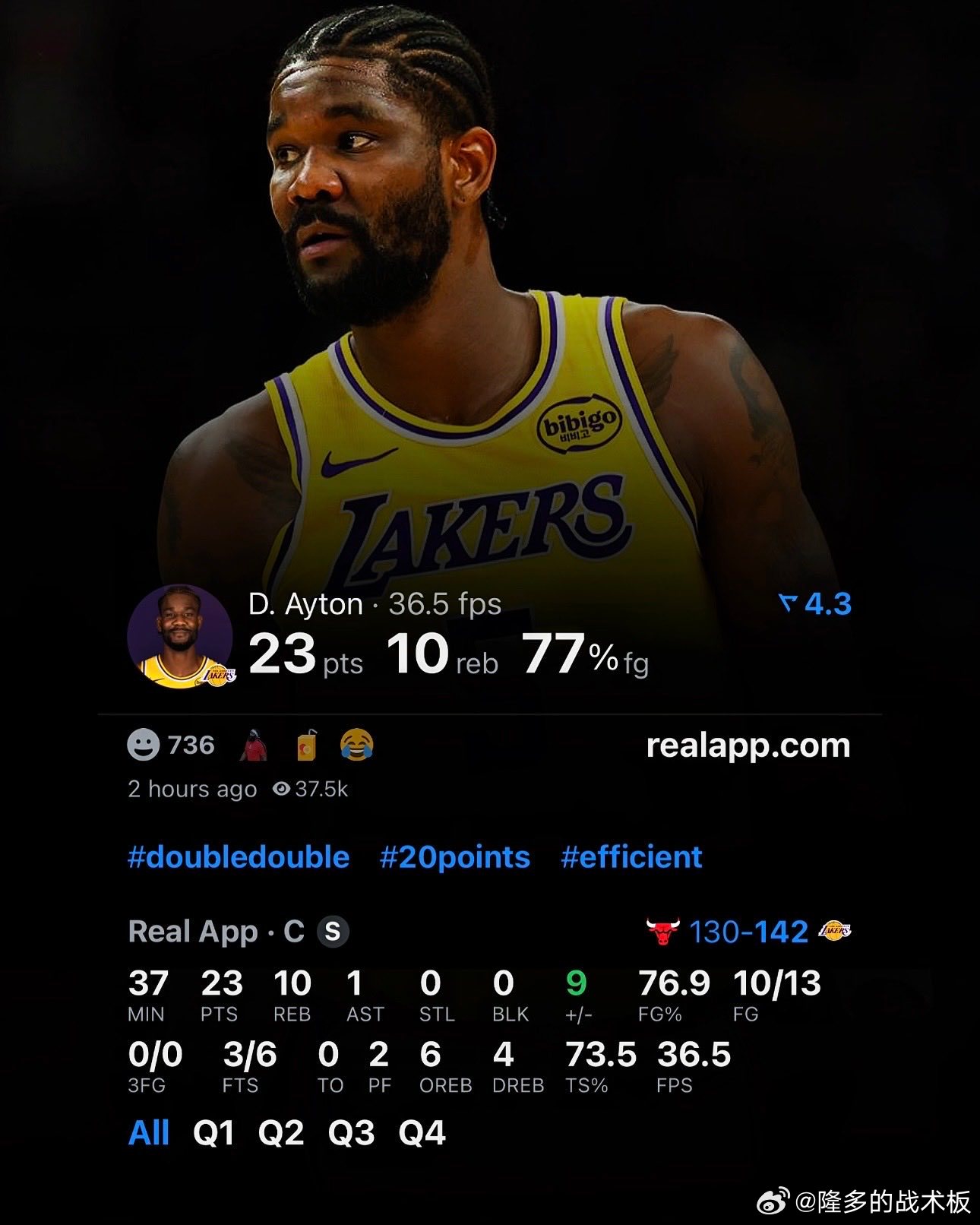 艾顿赛后主动承认，球队近期在比赛强度和细节专注度上有所提升，而他本应该更早跟上节