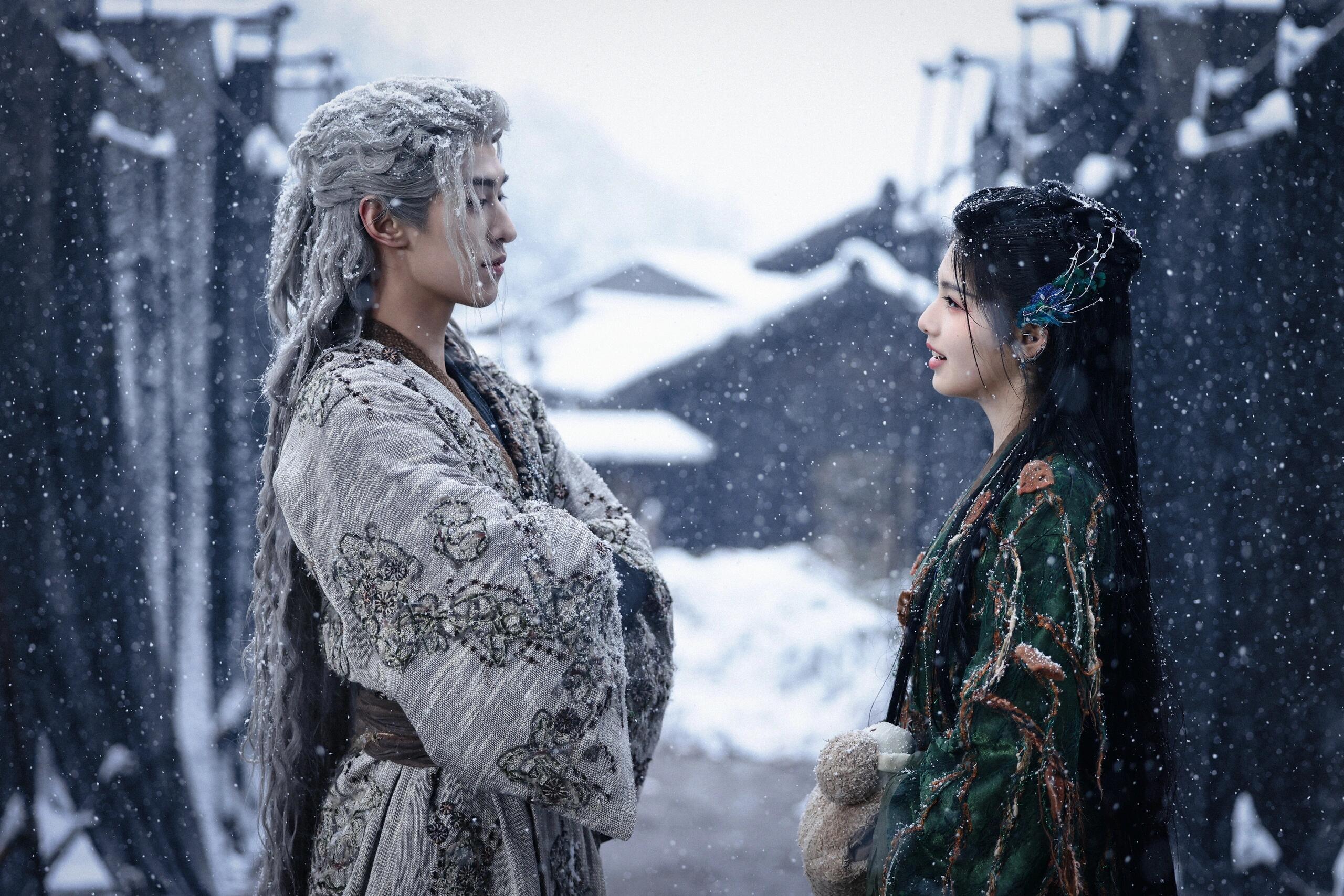 同一对虐我两世[抓狂][抓狂]青耕和蜚也太好哭了吧[泪]为了消除瘟疫，蜚捏碎了自