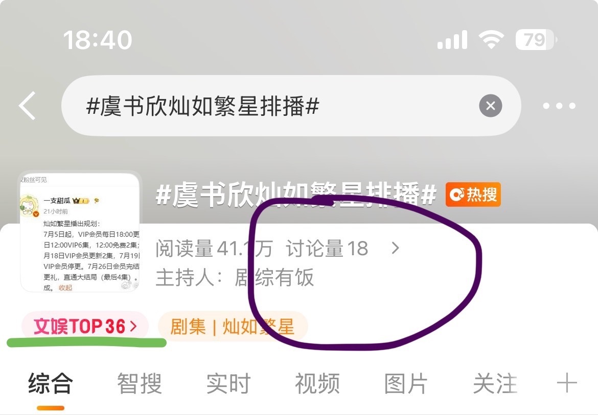 虞书欣24小时热搜14个，什么水平？ 