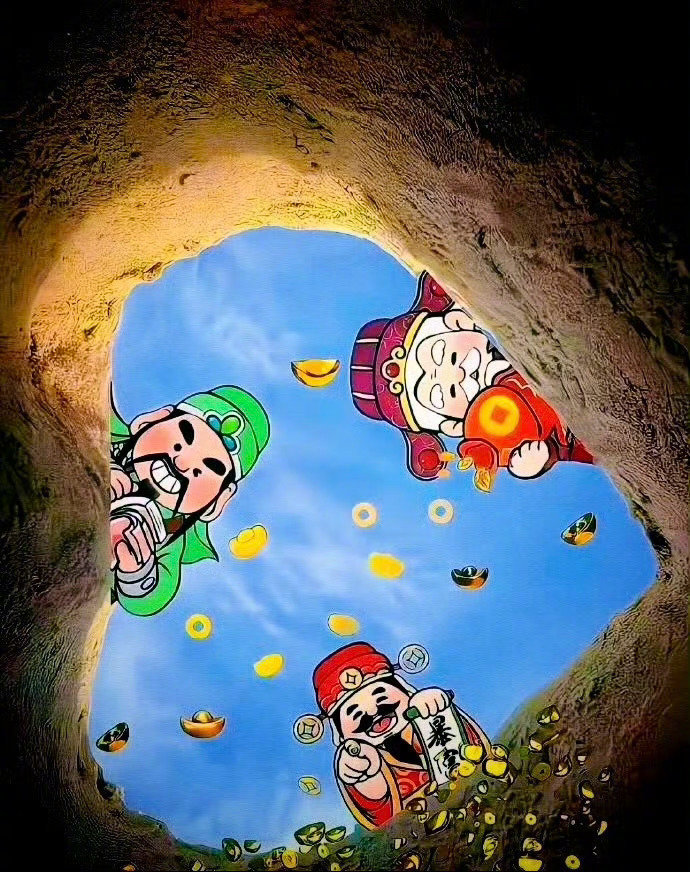 快醒醒，该你发财了  运势
