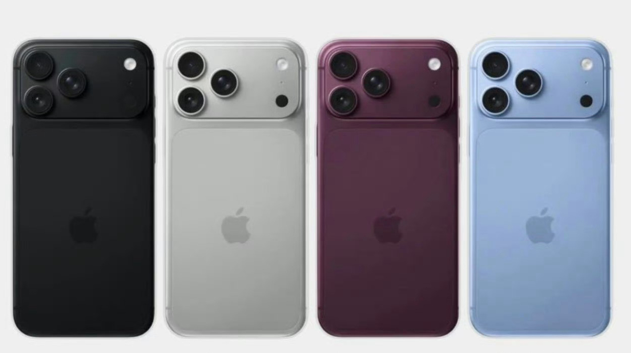 曝iPhone18Pro四款配色 当然要选红色或者蓝色了，不然拿在手上别人怎么知