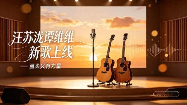 近期乐坛最大惊喜！汪苏泷谭维维新歌上线，治愈无数听众