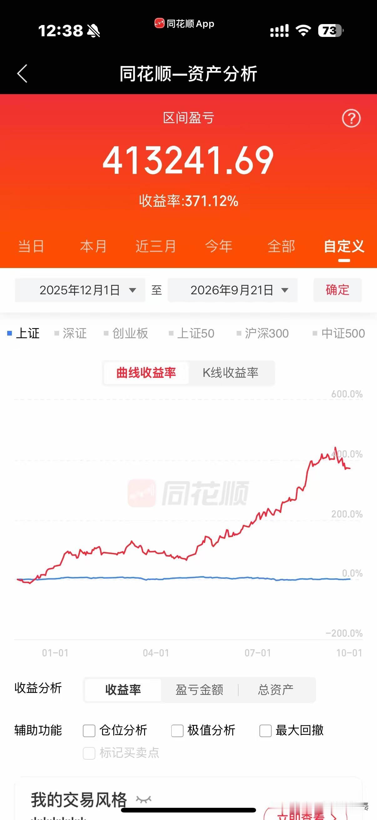 9个月10万干到50万，这位老股民却陷入了迷茫

今天刷到一位叫“缤纷2026拒