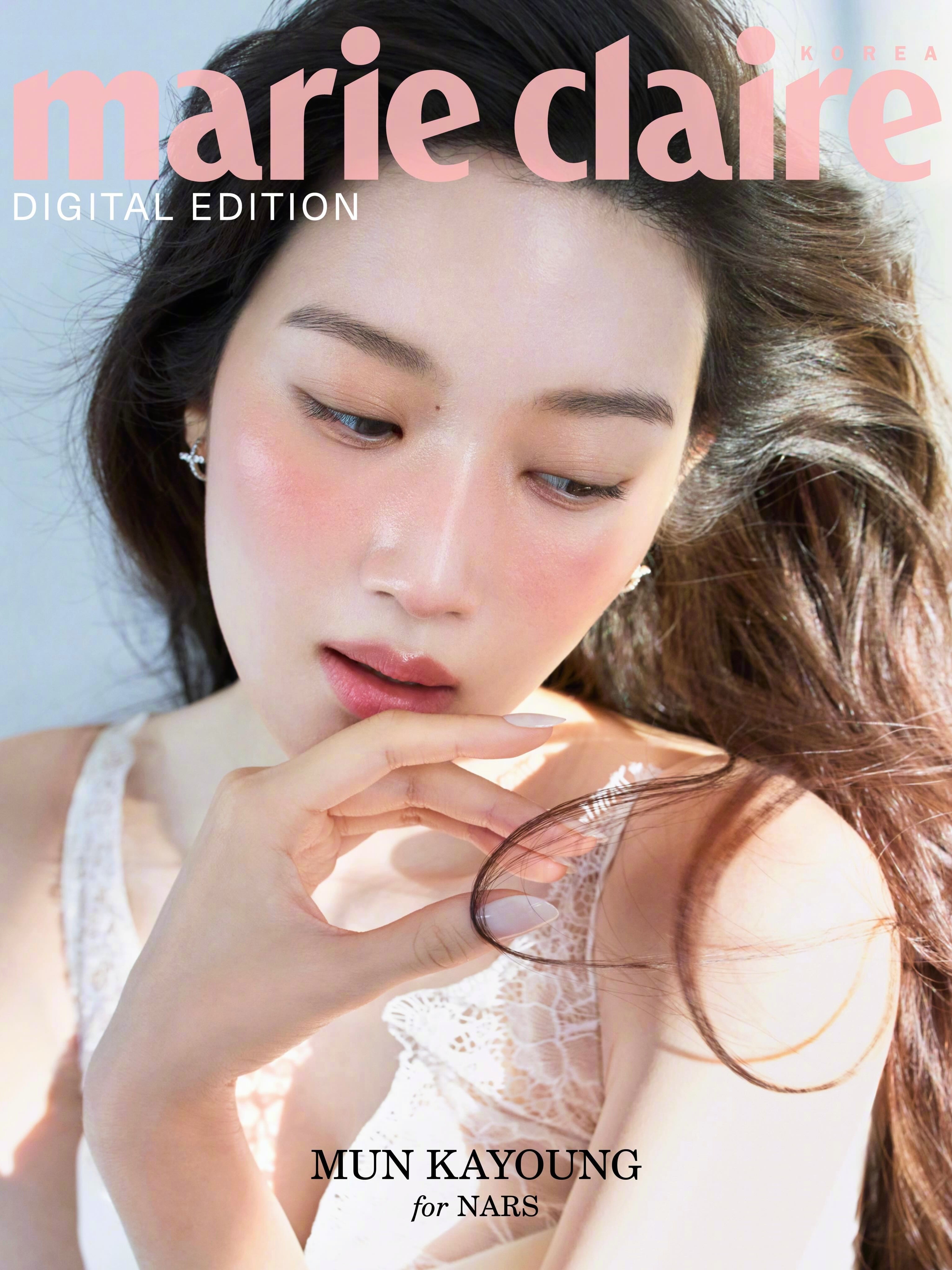 文佳煐  Marie Claire Korea 电子刊封面女郎，新科百想影后演绎