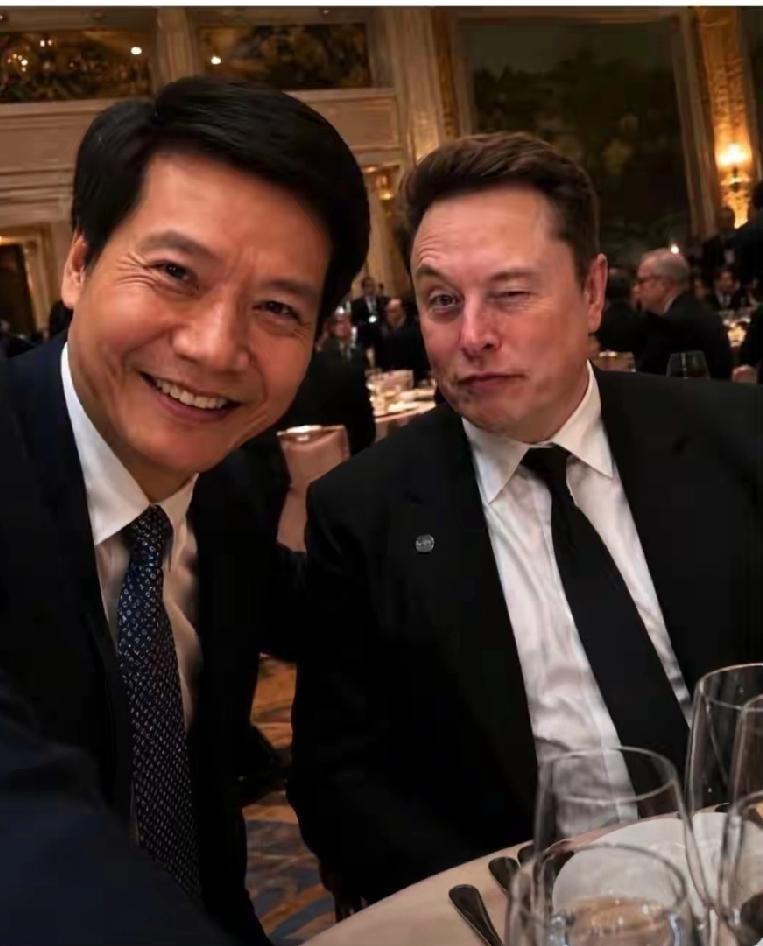 雷军和的马斯克的差距不是一般的大，一个是全世界富翁，一个是中国的首富。