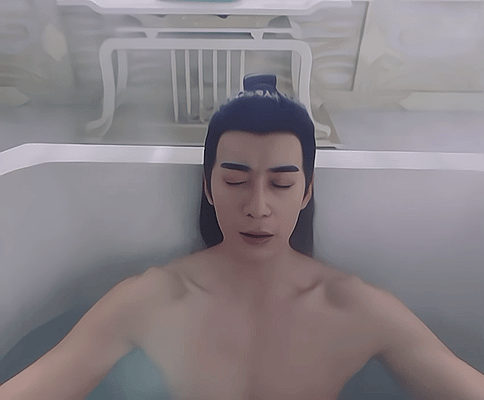 神君出浴图在此～亲签来，亲签来，陈星旭亲签来～ 