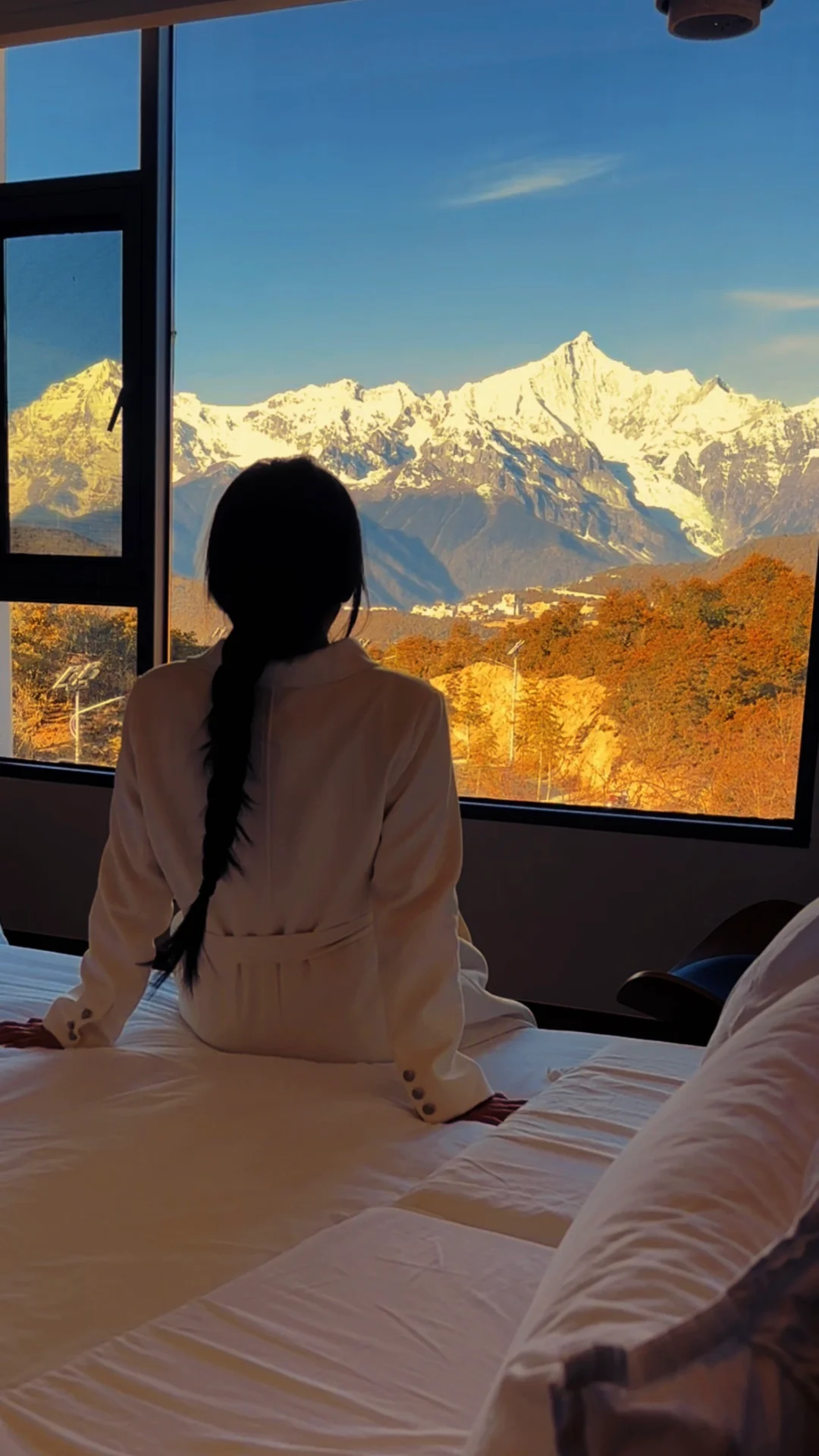 梅里🏔️躺着看雪山是种什么体验？（附攻略🗺️