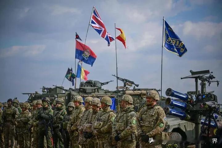 北约根本不管俄罗斯的警告，依然打算要在战后去乌克兰驻军。我认为，北约的军队即便真