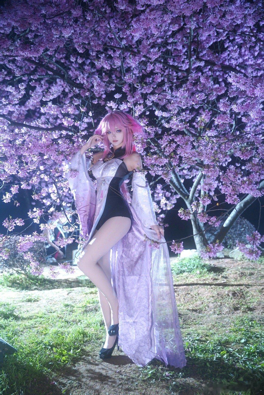 我的狐仙宫司大人#cosplay##突破次元壁##八重神子##原神[超话]##铓