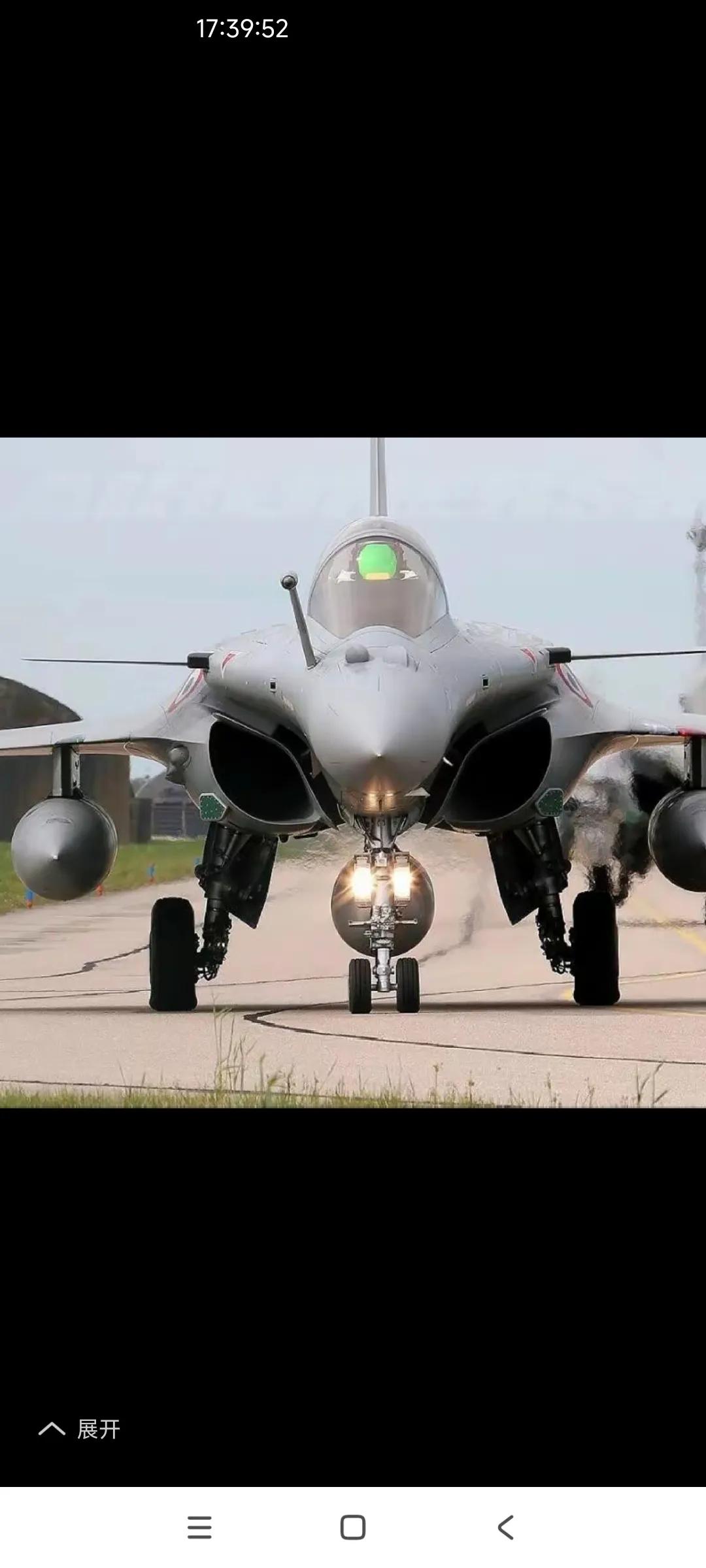 阵风战机被称为“飞行黄金”，它是目前唯一一款比五代机价格还要昂贵的四代机。

阵