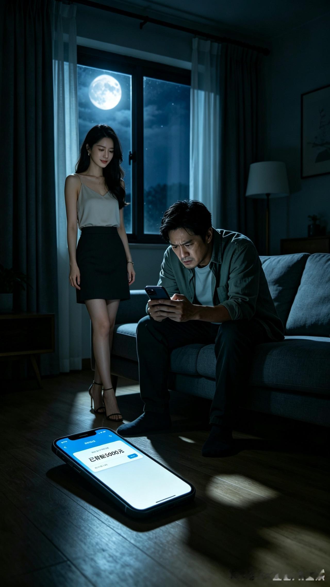 [流泪]我老婆对我一毛不拔，我用小号试探她，结果她给我转了3万多。

这事儿憋了