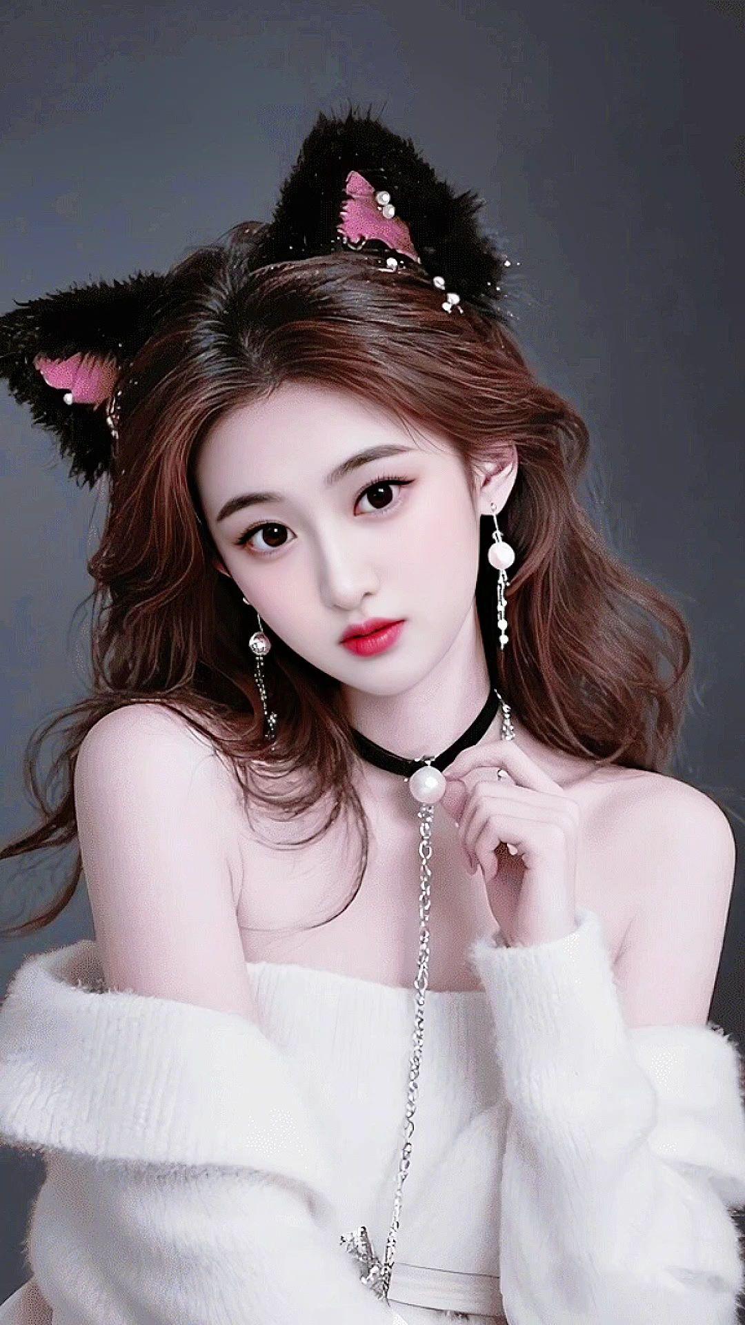 纯欲少女感 奶猫系女友 纯欲可爱风 猫系少女 温柔待余生