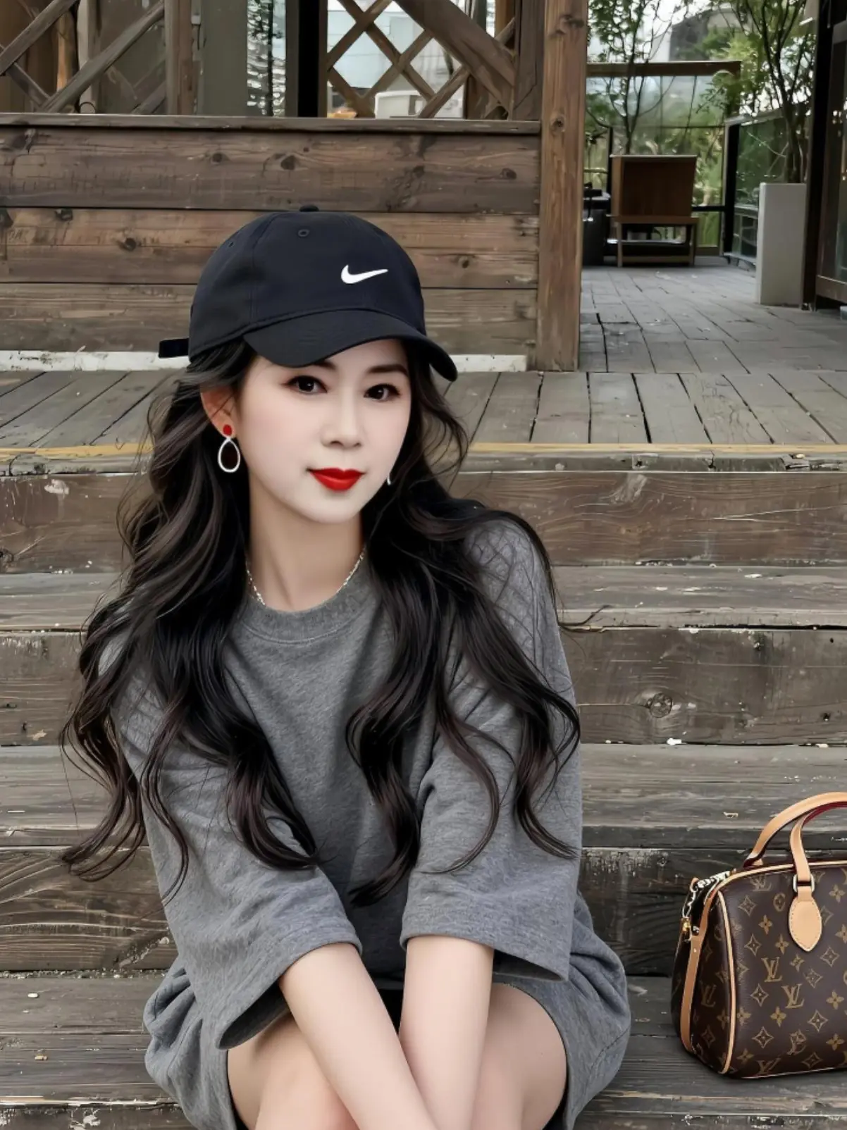 AI灰调生活照 ai创作