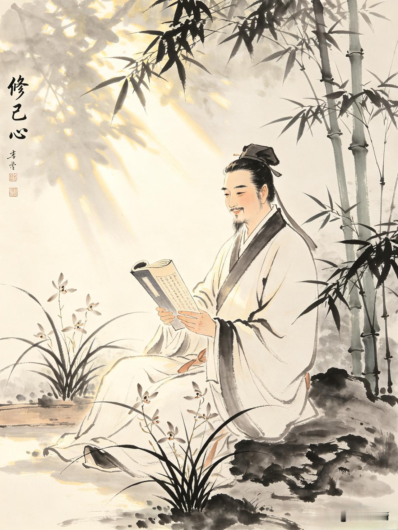 《心如砥柱，志比青松》

标尺立心，万事可循。
青松劲挺，幽兰绝尘。
三军夺帅，