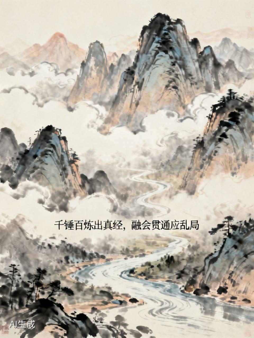 千锤百炼出真经，
融会贯通应乱局。