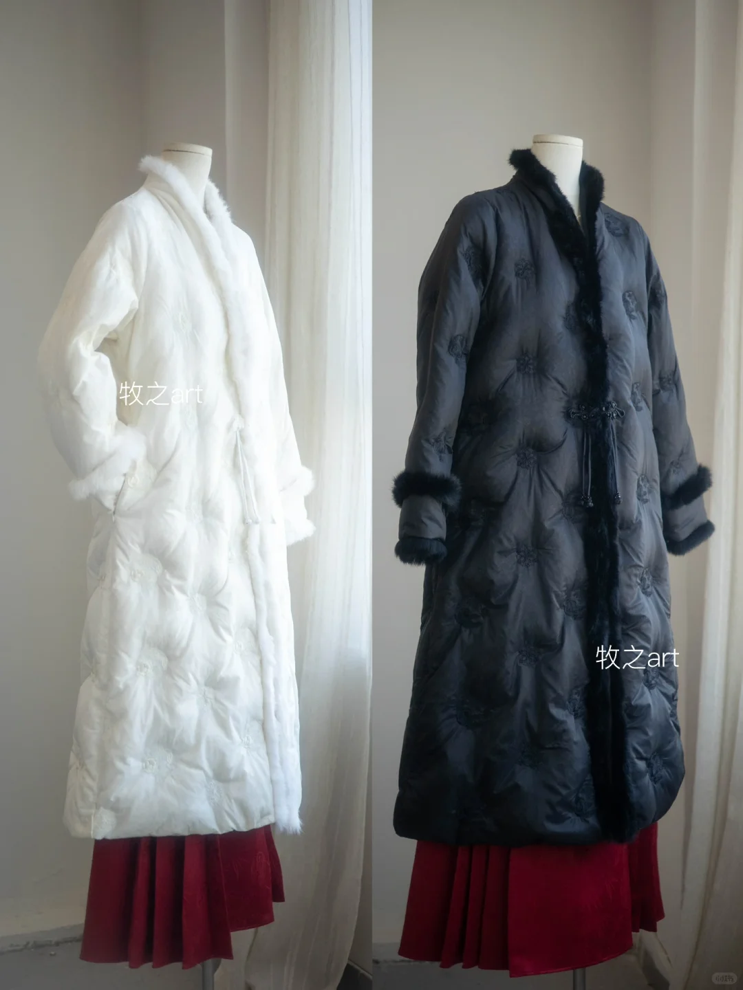 千山暮雪｜国风重工刺绣羽绒服