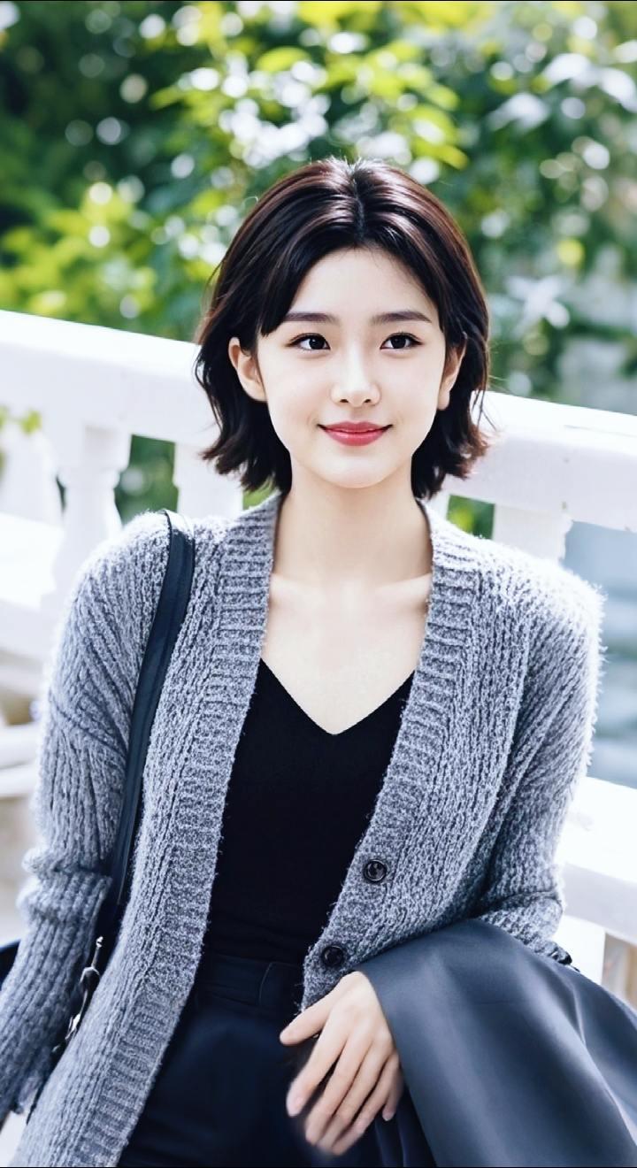 AI扩图 AI浅笑风姿