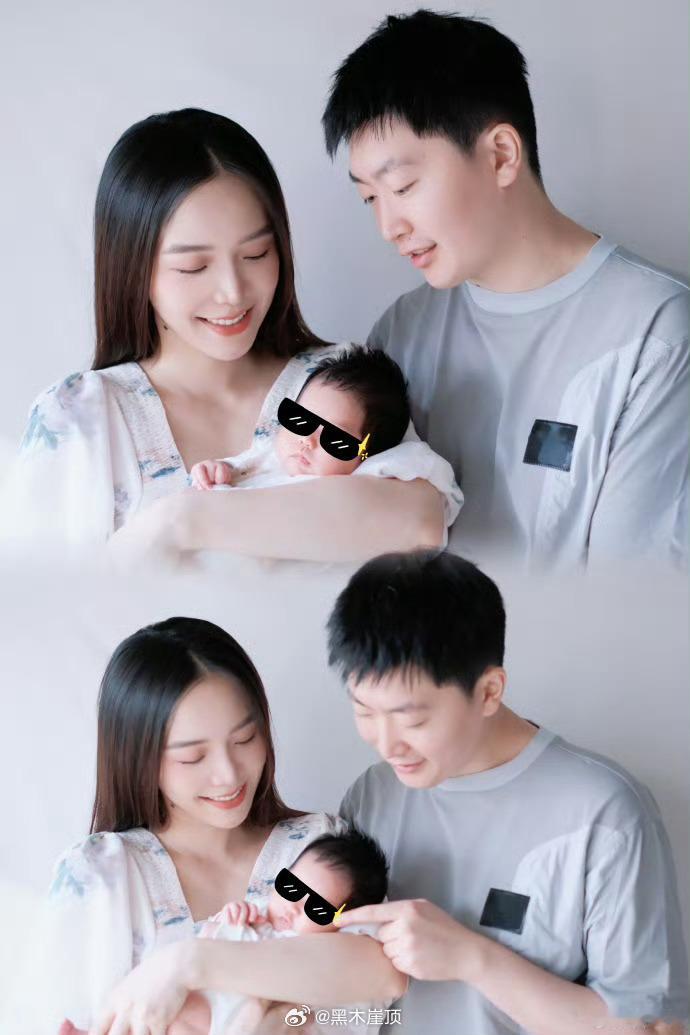 管泽元孩子正脸 管泽元夫妻和孩子一同出镜，全家福🈶！照片里小朋友正脸好可爱啊 