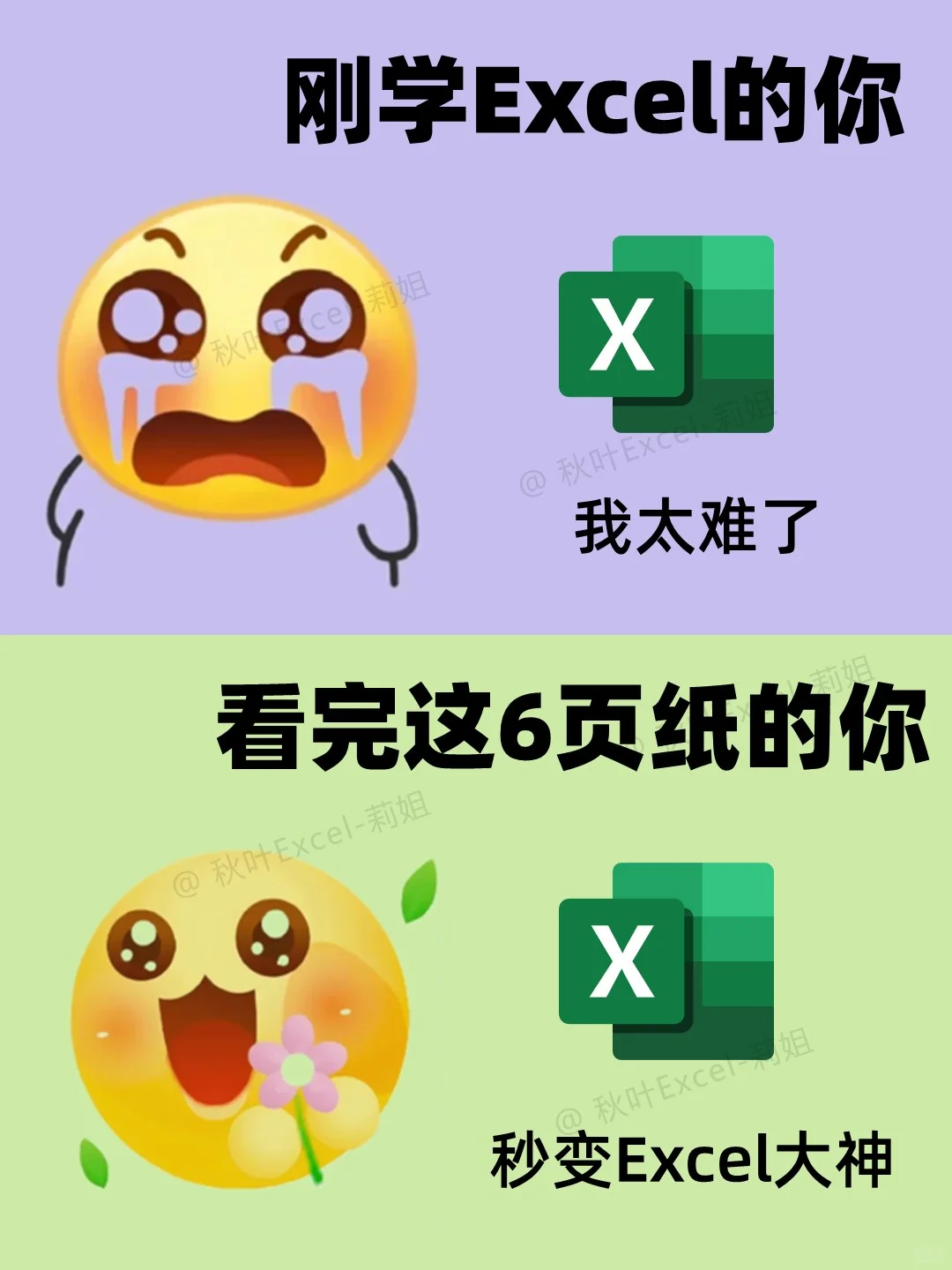 吃透这6张纸，你的Excel会很牛！🐮