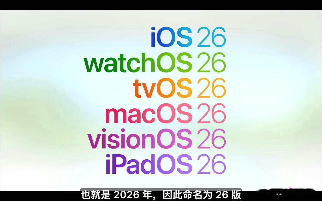 SDM，不熬夜看WWDC25是正确的选择！iOS一夜之间从18跨到了26，看似改