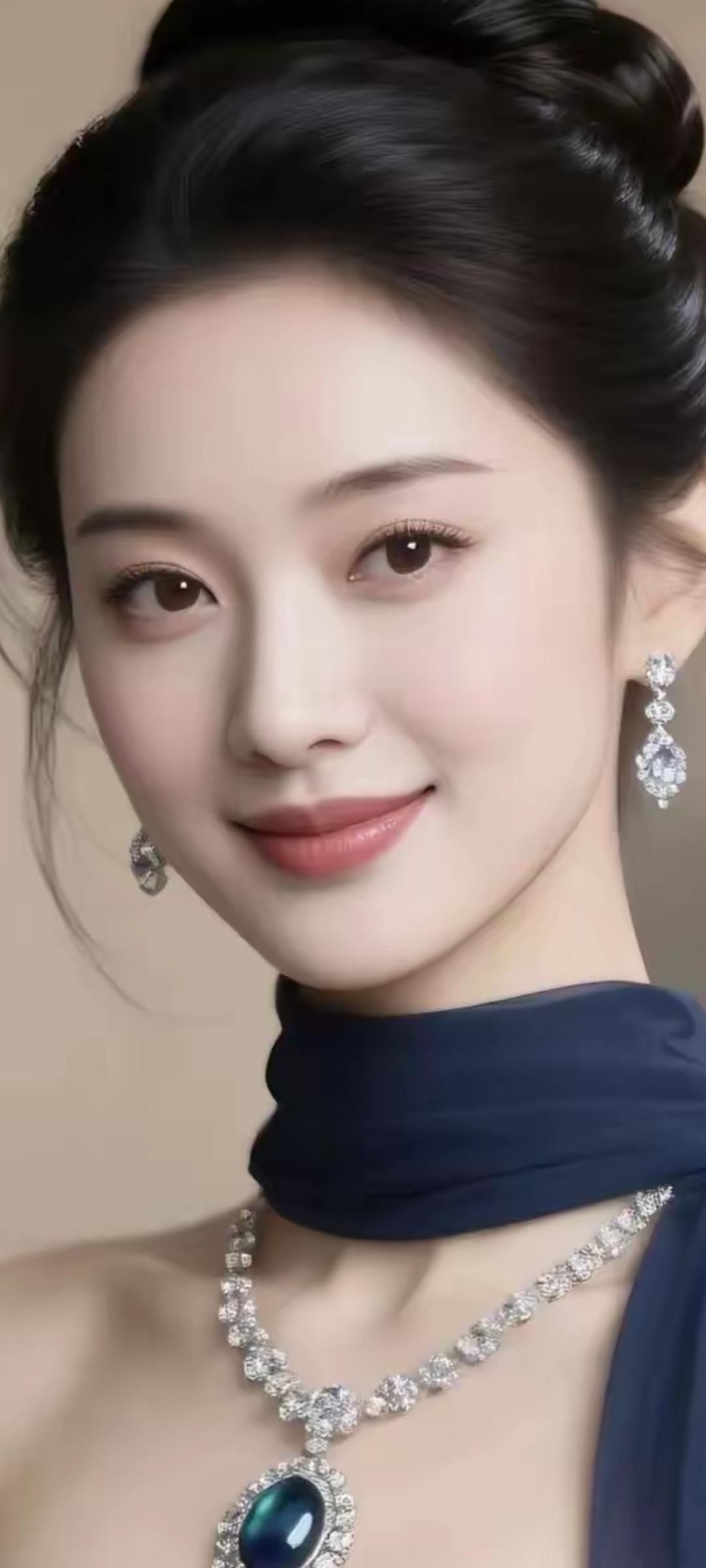 优雅气质，珠宝闪耀，时尚穿搭，女神范儿