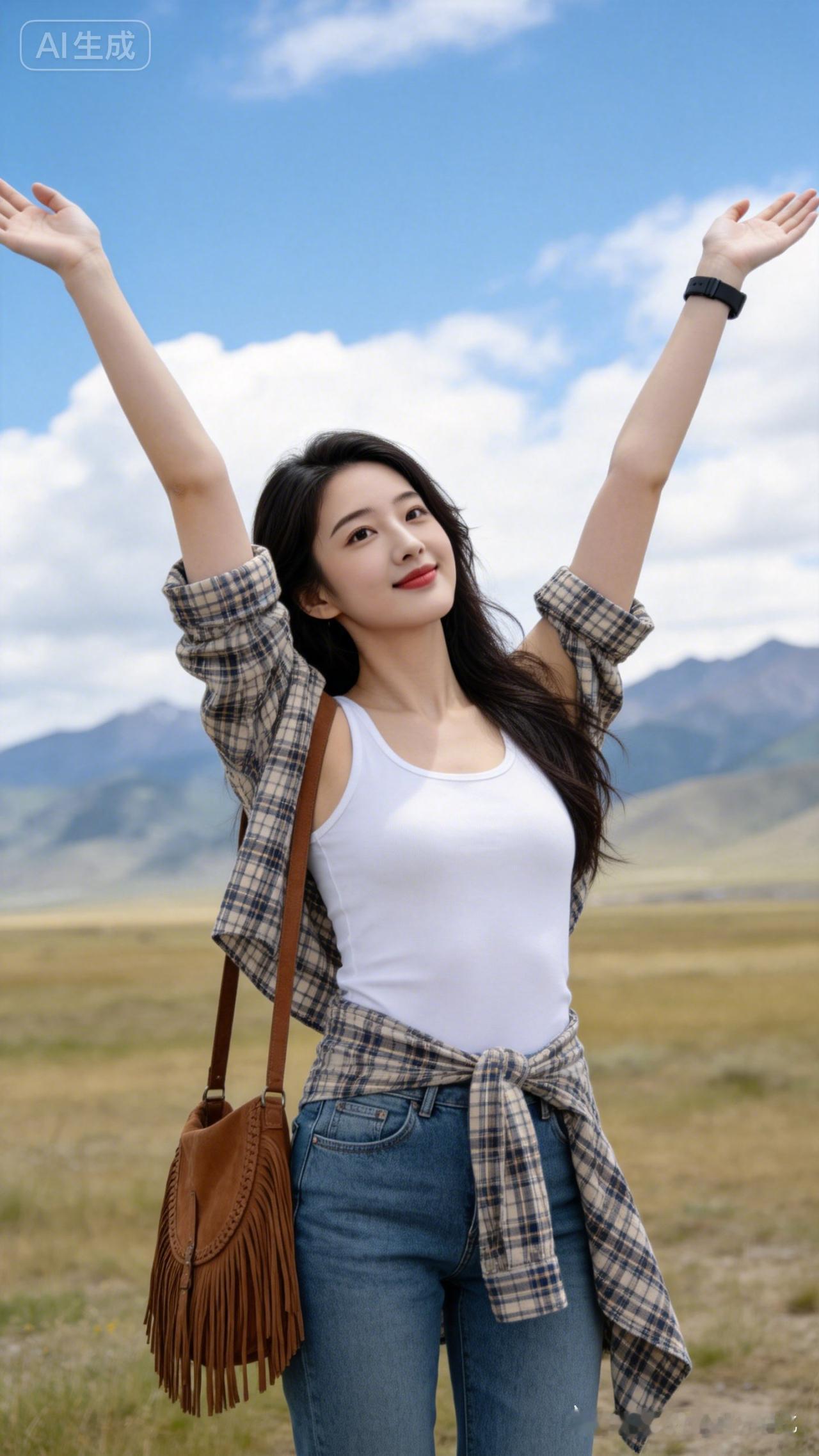 自由自在，拥抱自然，感受生活的美好！🌿💙