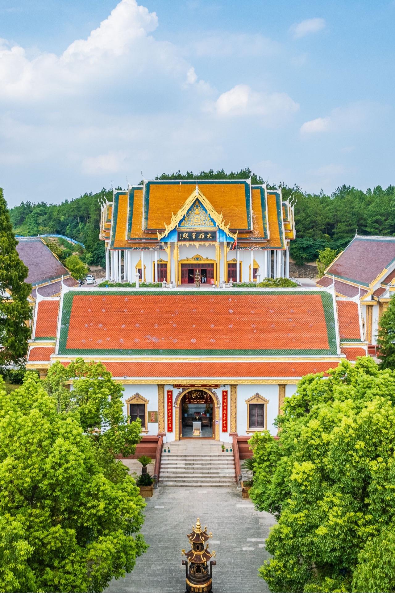 不用出国！这座泰式建筑风格寺庙在溧阳！
