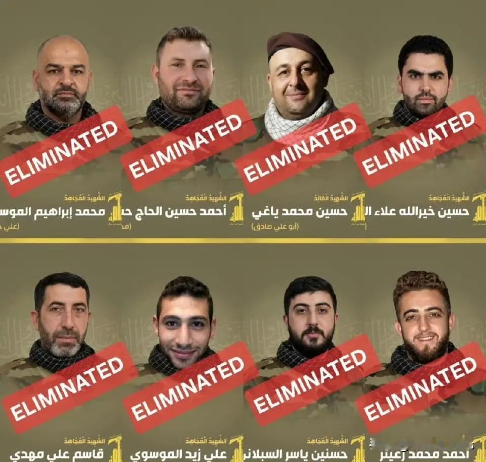 🔥以色列一夜清除真主党导弹中枢☠️8名高层被斩首 指挥系统重创 

网友tia