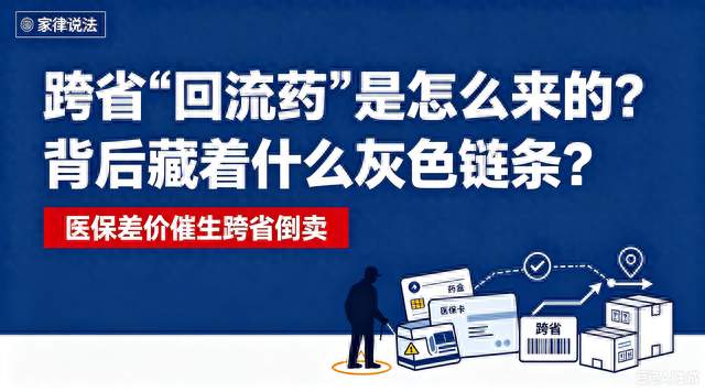 #跨省“回流药”是怎么来的？背后藏着什么灰色链条？ #
