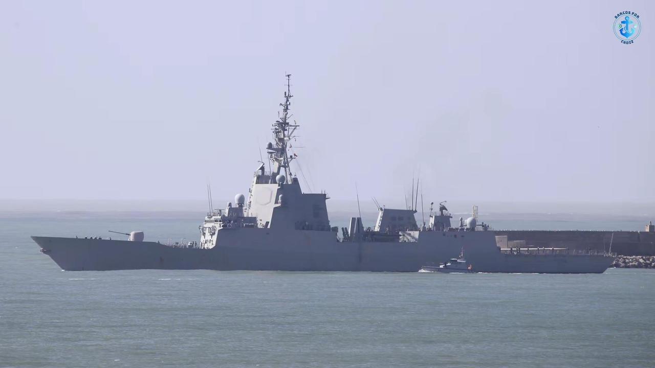 西班牙海军西班牙海军 阿尔瓦罗·德·巴赞级防空护卫舰ESPS克里斯托瓦尔·科隆号
