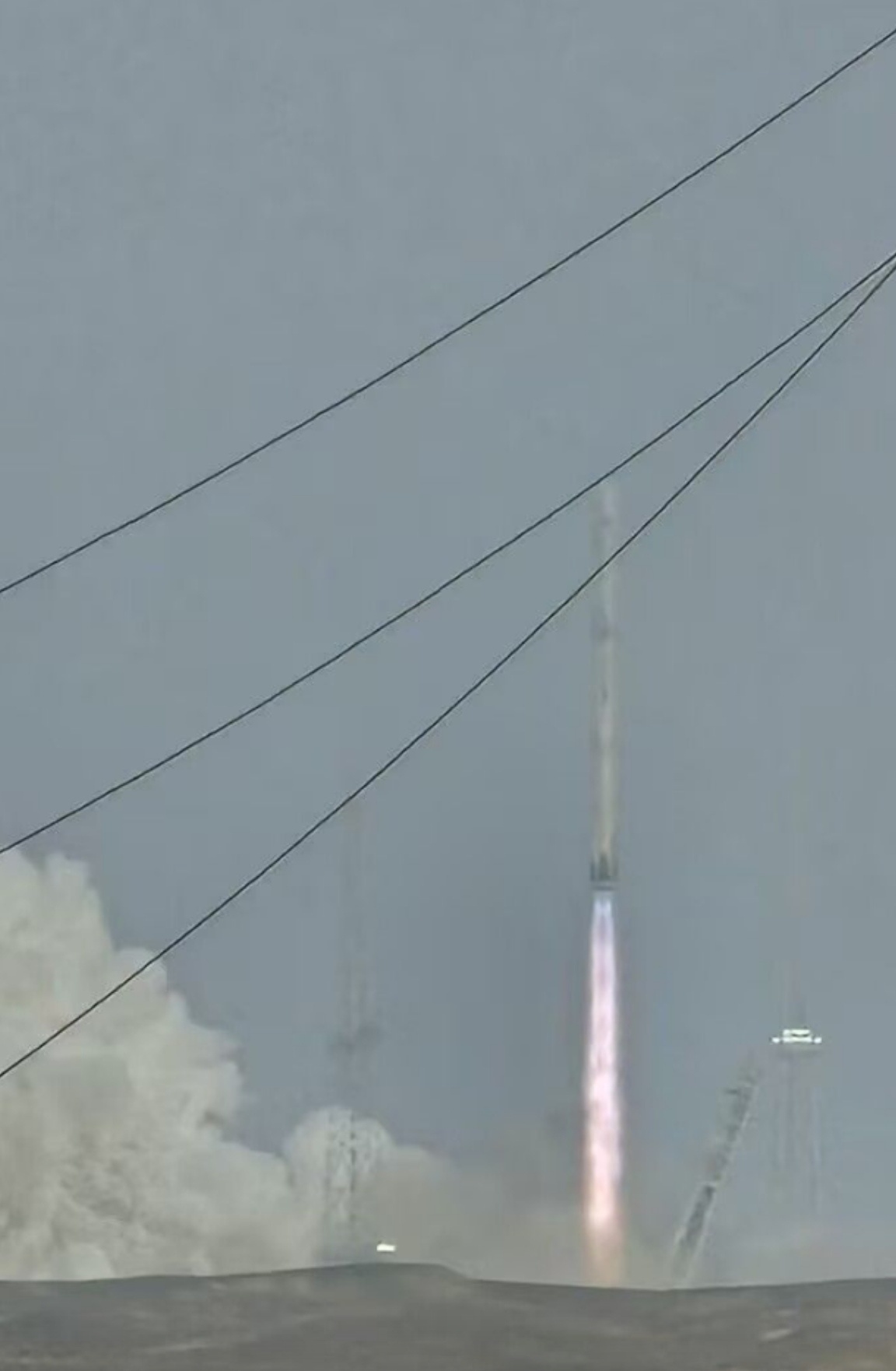 🔻烈焰升腾！长征十二号甲火箭热点现场