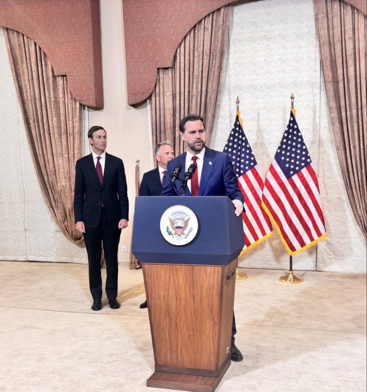 在与伊朗直接会谈后，美国副总统万斯JD Vance 表示美国“非常清楚地表明了我