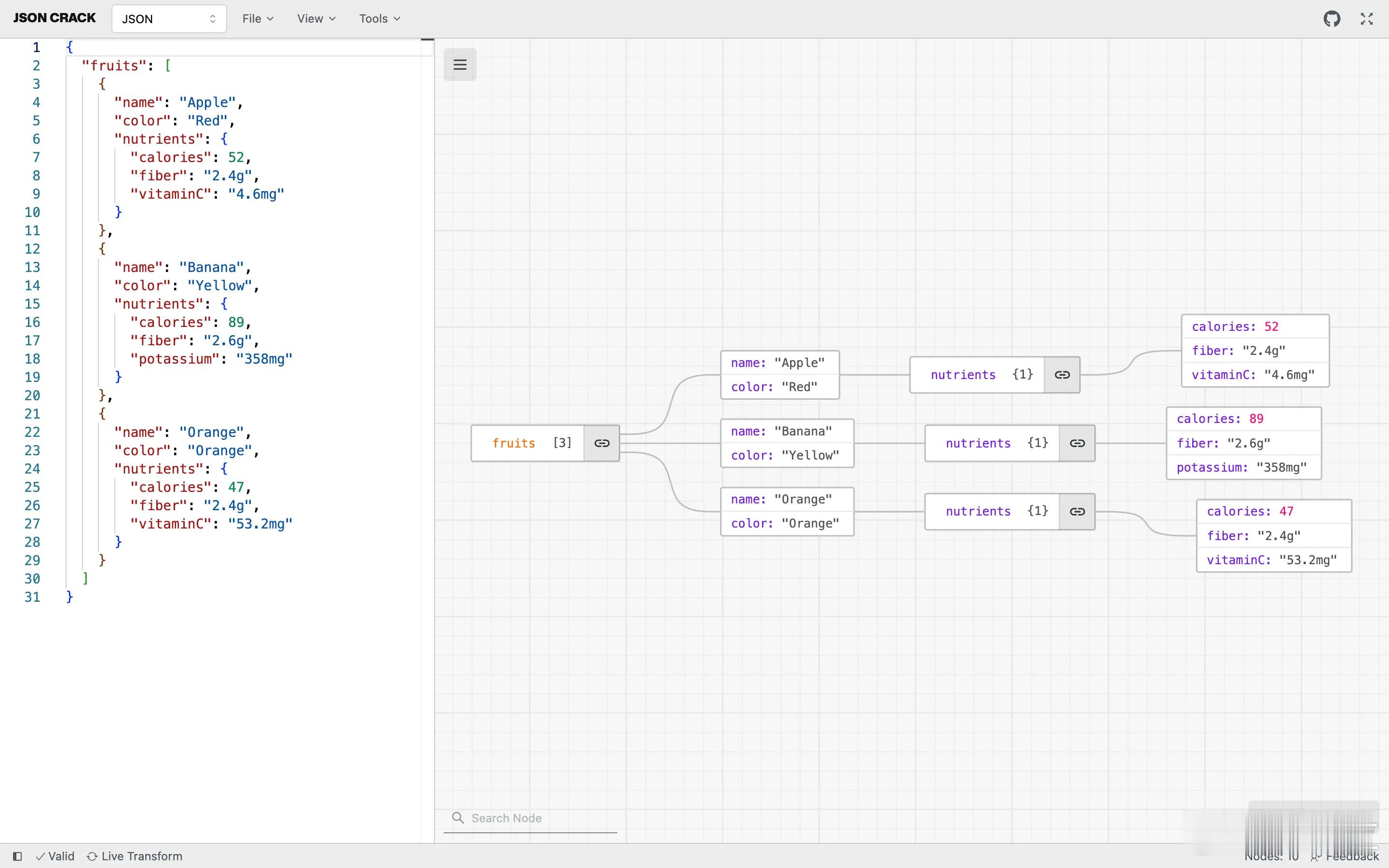 JSON可视化神器YAML可视化工具JSON、YAML、XML、CSV太难读？这