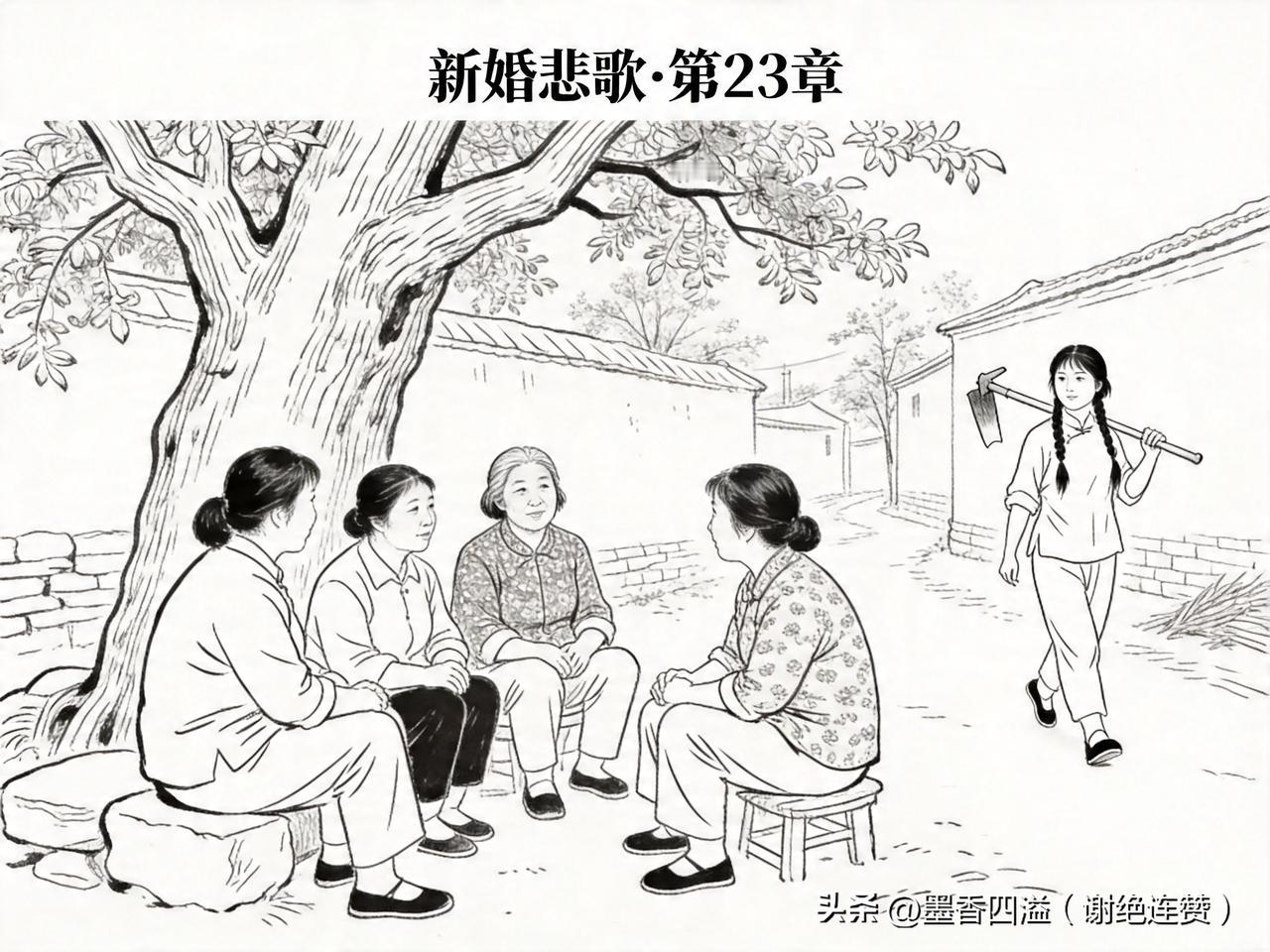 乡土小说：新婚悲歌（下卷）23
第23章：有人说，翠花是傻，有人说她是真金

大