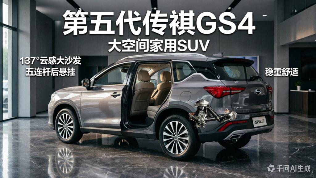 8万级卷王！2770mm轴距+160万口碑，实测第五代传祺GS4
 
选家用SU