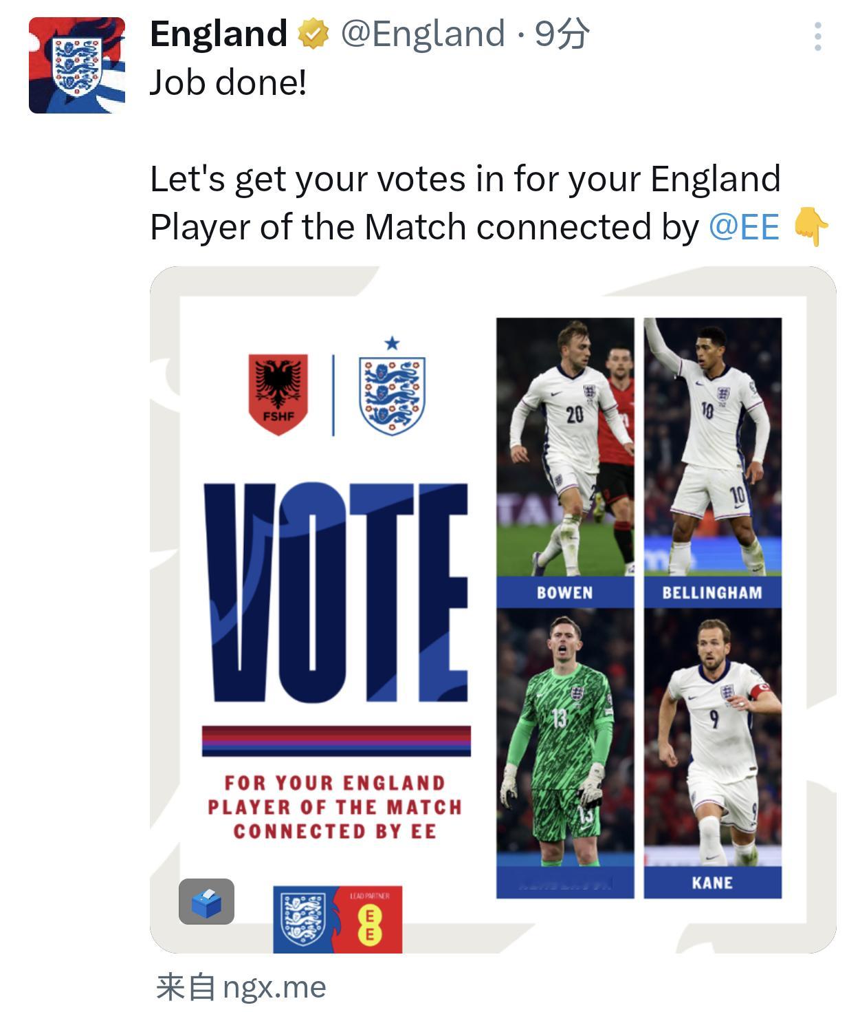 入围全场最佳球员候选