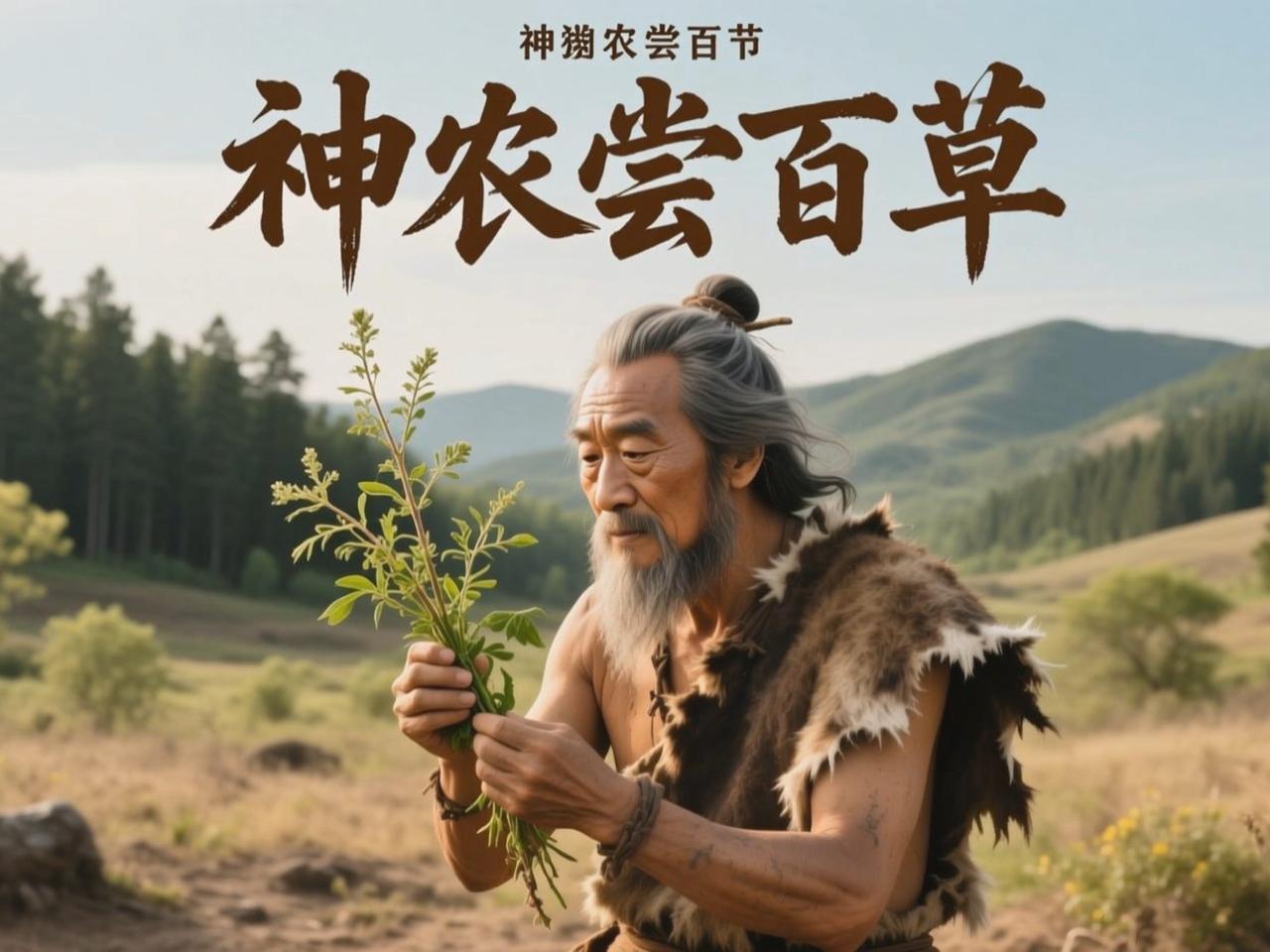 神农尝百草从来不是单一个人的英雄神话，而是上古先民跨越数千年的集体求生史。
原始