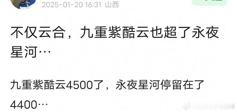 《九重紫》云合、酷云均超《永夜星河》，孟子义也成为2024年剧集95🌸一番剧双