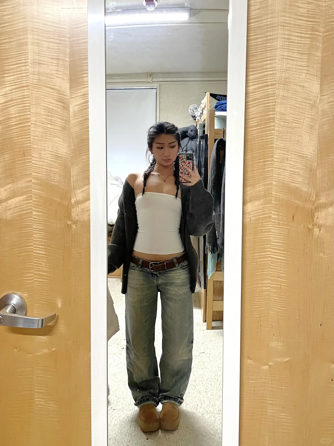 上学穿搭 | school outfit