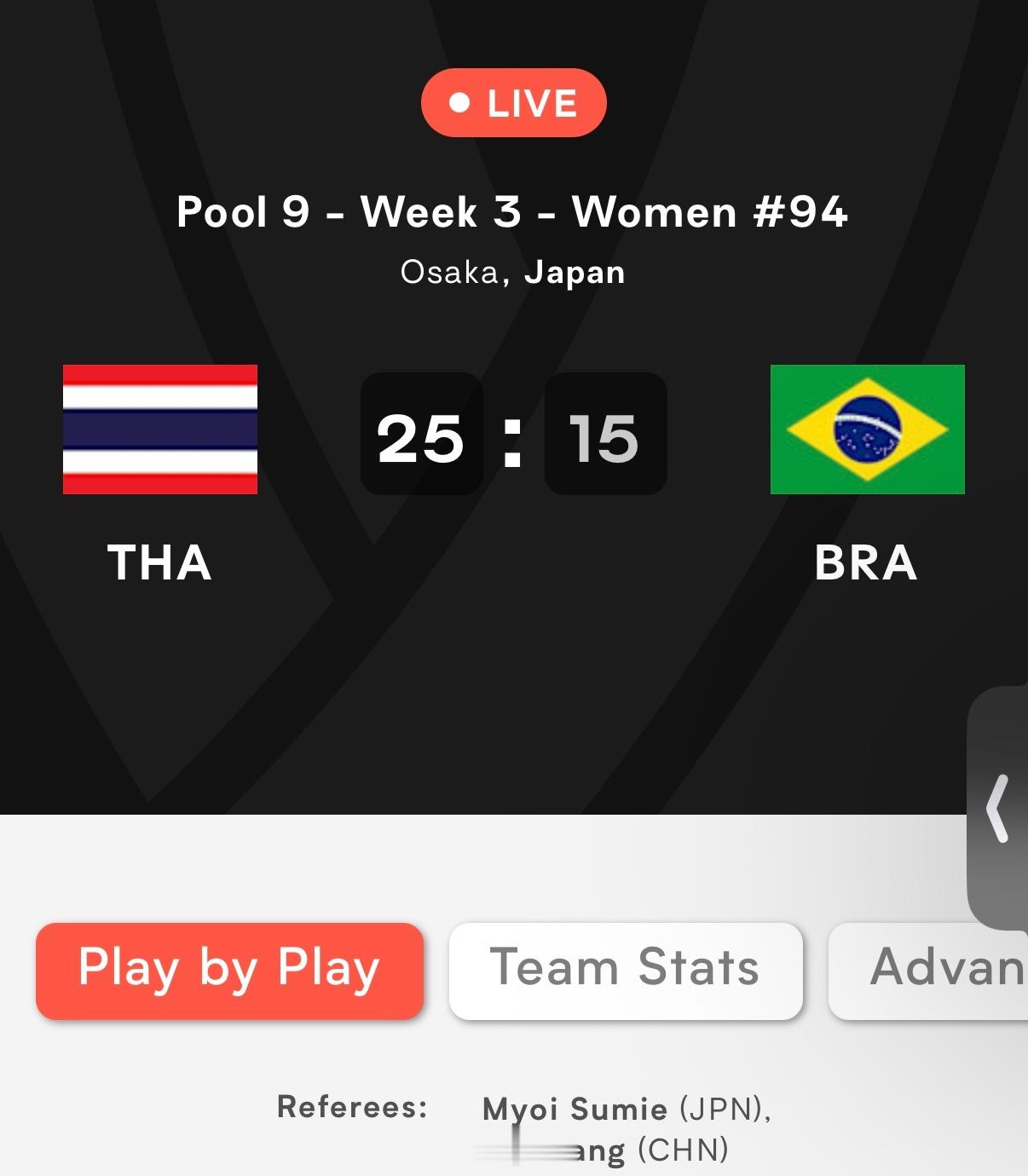 震惊😨第一局泰国🇹🇭女排25-15巴西🇧🇷女排发生了什么？2026世界