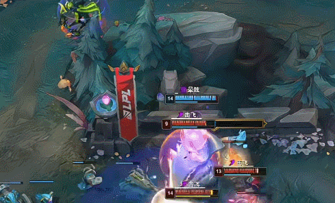 【2025LPL第二赛段 IG vs WE】第26分钟，WE下路抓TheShy，