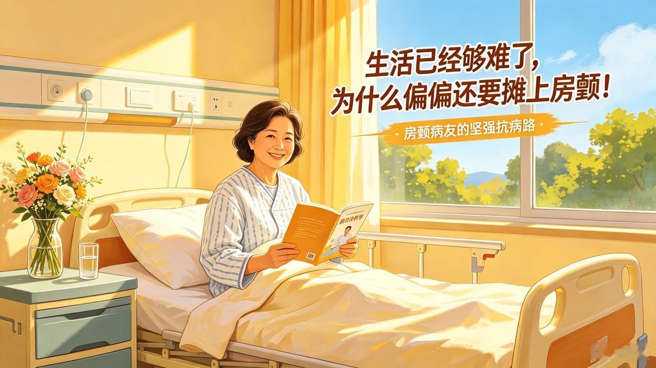生活已经够难了，为什么偏偏还要摊上房颤！
 
最近一直在做《100位房颤病友的故