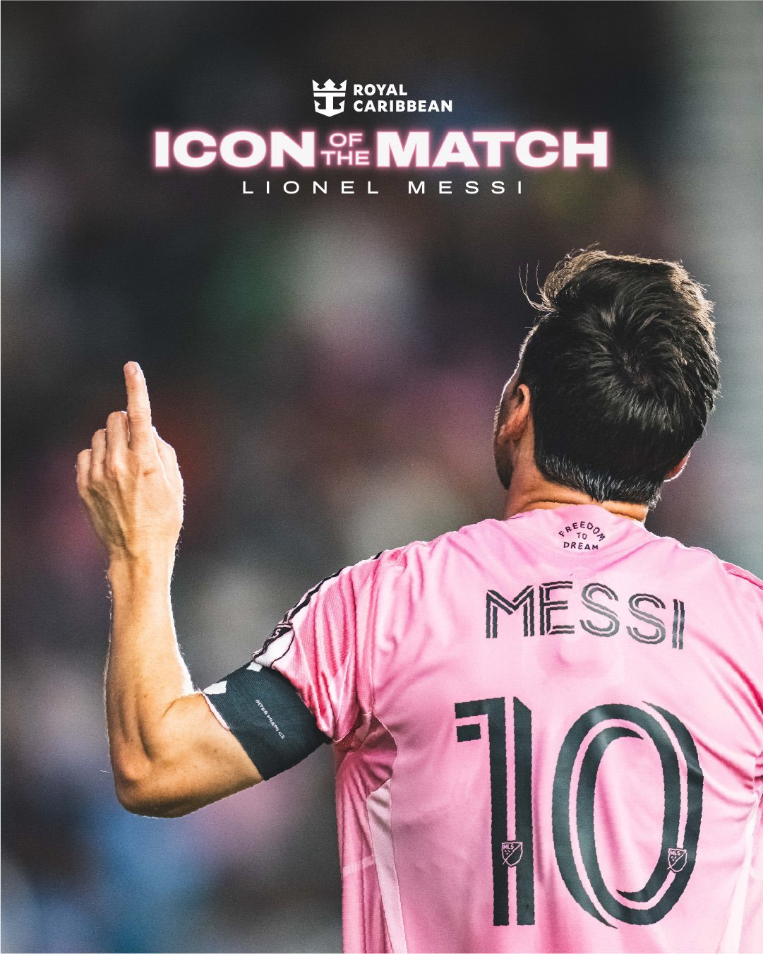 Icon of the match！毫无疑问，还是梅西[爱慕]梅西[超话]迈阿密